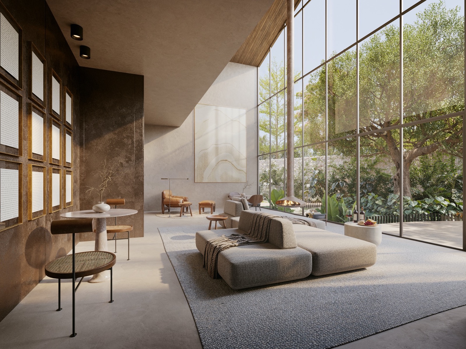 Lobby lounge